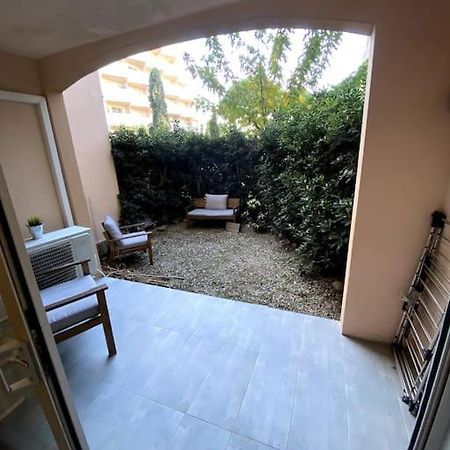 Studio Cabine Avec Jardin Appartement Canet-en-Roussillon Buitenkant foto