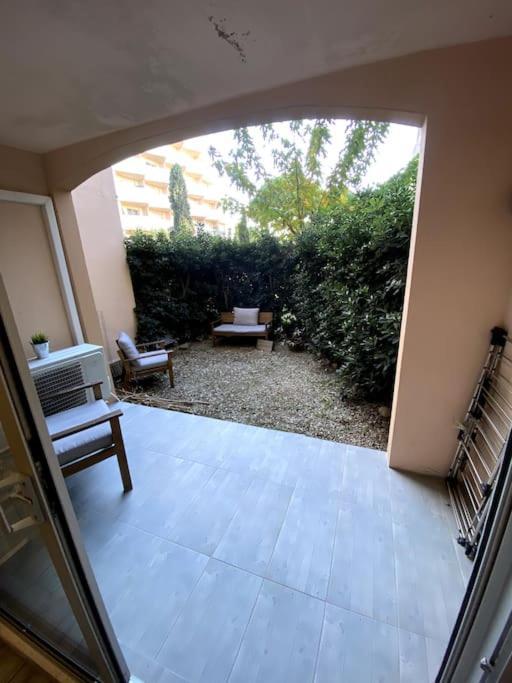 Studio Cabine Avec Jardin Appartement Canet-en-Roussillon Buitenkant foto