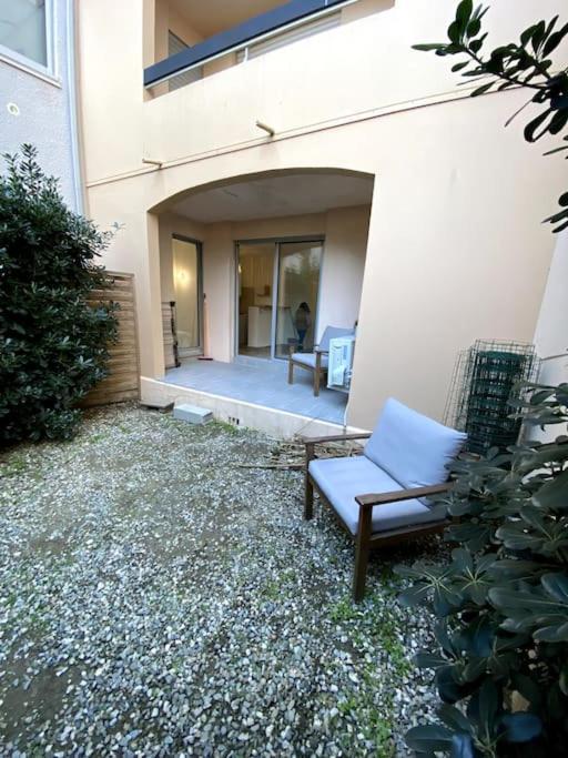 Studio Cabine Avec Jardin Appartement Canet-en-Roussillon Buitenkant foto